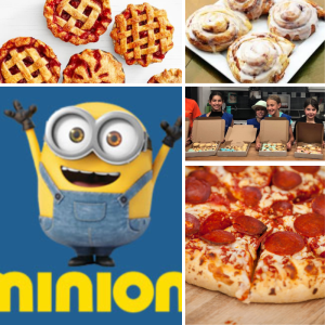 Kids Camps - 5 Day Sculpted Cake, mini pies, Pizza & Cinnamon Bunz